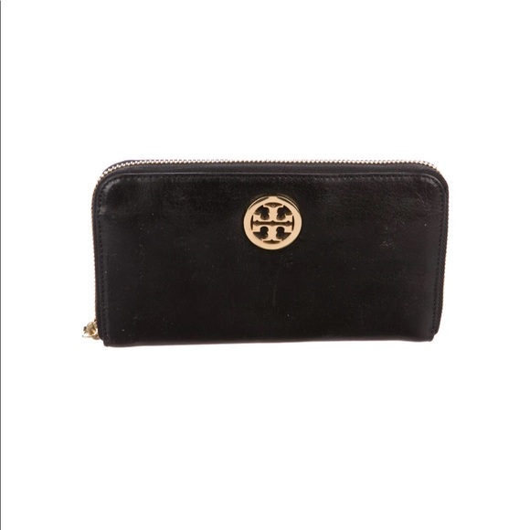 Tory Burch Leather Continental Wallet - Picture 4 of 8